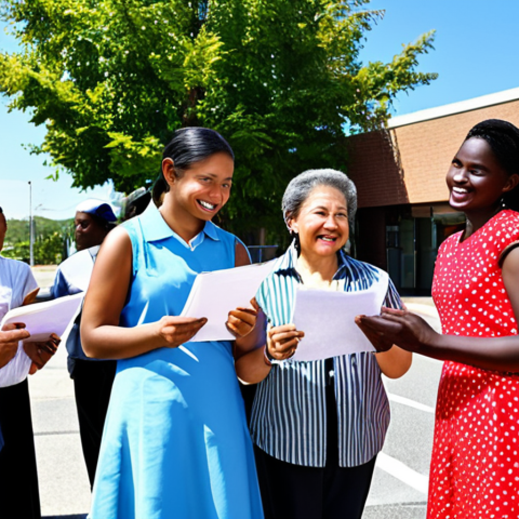 **

"A diverse group of people participating in a community health awareness campaign, distributing pamphlets and engaging with locals, fully clothed, appropriate attire, safe for work, perfect anatomy, natural proportions, family-friendly, well-formed hands, proper finger count, bright sunny day, community center background, friendly atmosphere, professional photography, high quality, modest dress, safe for work."

**